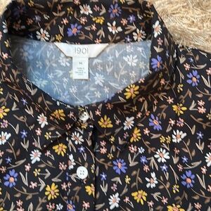 Nordstrom '1901' private label Shirt Dress with sash tie waist